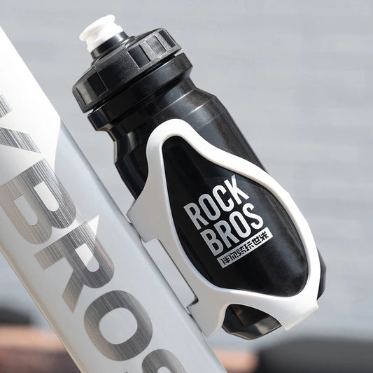 Porta Bidon Branco Ultra-Leve – Estilo Racing
