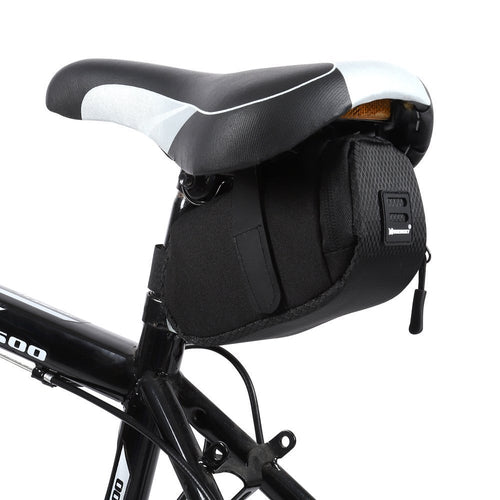 Bolsa de Selim para Bicicleta – Wozinsky WBB8BK 0.6L com Suporte Luz
