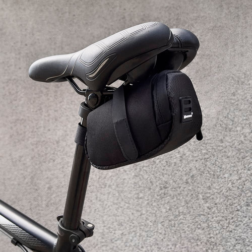 Bolsa de Selim para Bicicleta – Wozinsky WBB8BK 0.6L com Suporte Luz