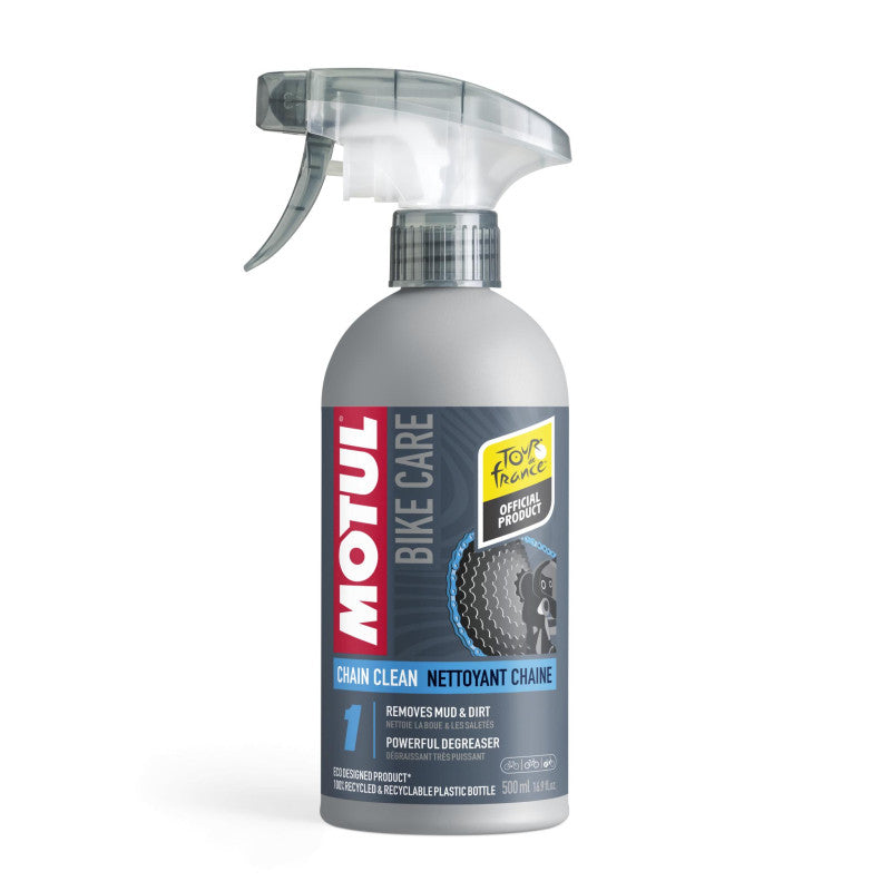 Pack Manutenção Corrente Bicicleta – Motul Chain Clean + Lube Dry