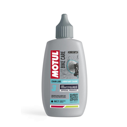 Motul Chain Lube Wet | Lubrificante Corrente Húmido BTT e Off-Road, Tecnologia ESTER
