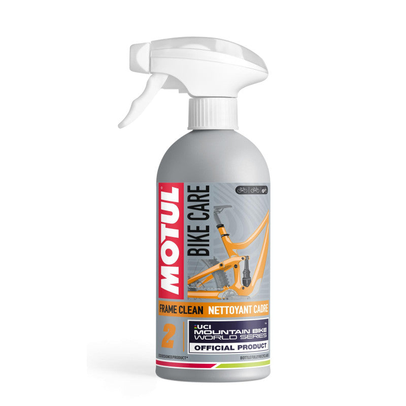 Motul Frame Clean | Limpa Quadro Bicicleta BTT e Off-Road, Fórmula Espumosa Aderente